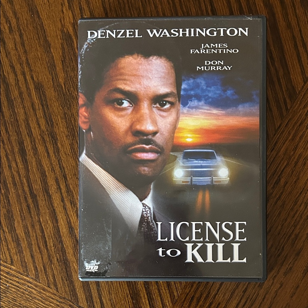 License to Kill DVD - Black Cover